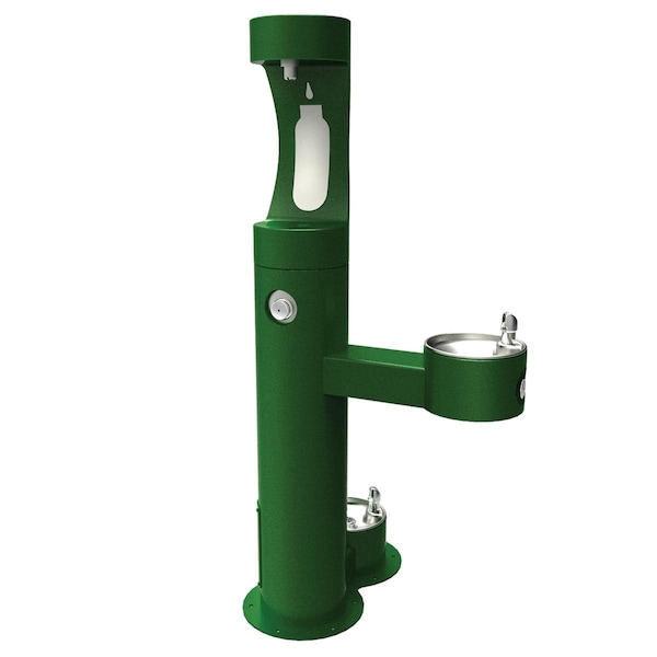 Elkay 4420 Bi-Level Pedestal W/ Dual Bottle Fillers 7404420BF2 - main